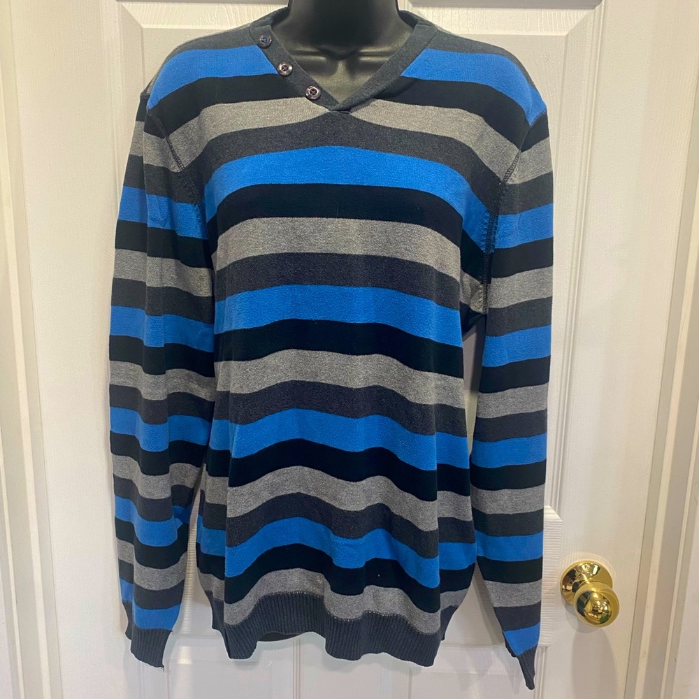 Mens striped long sleeves